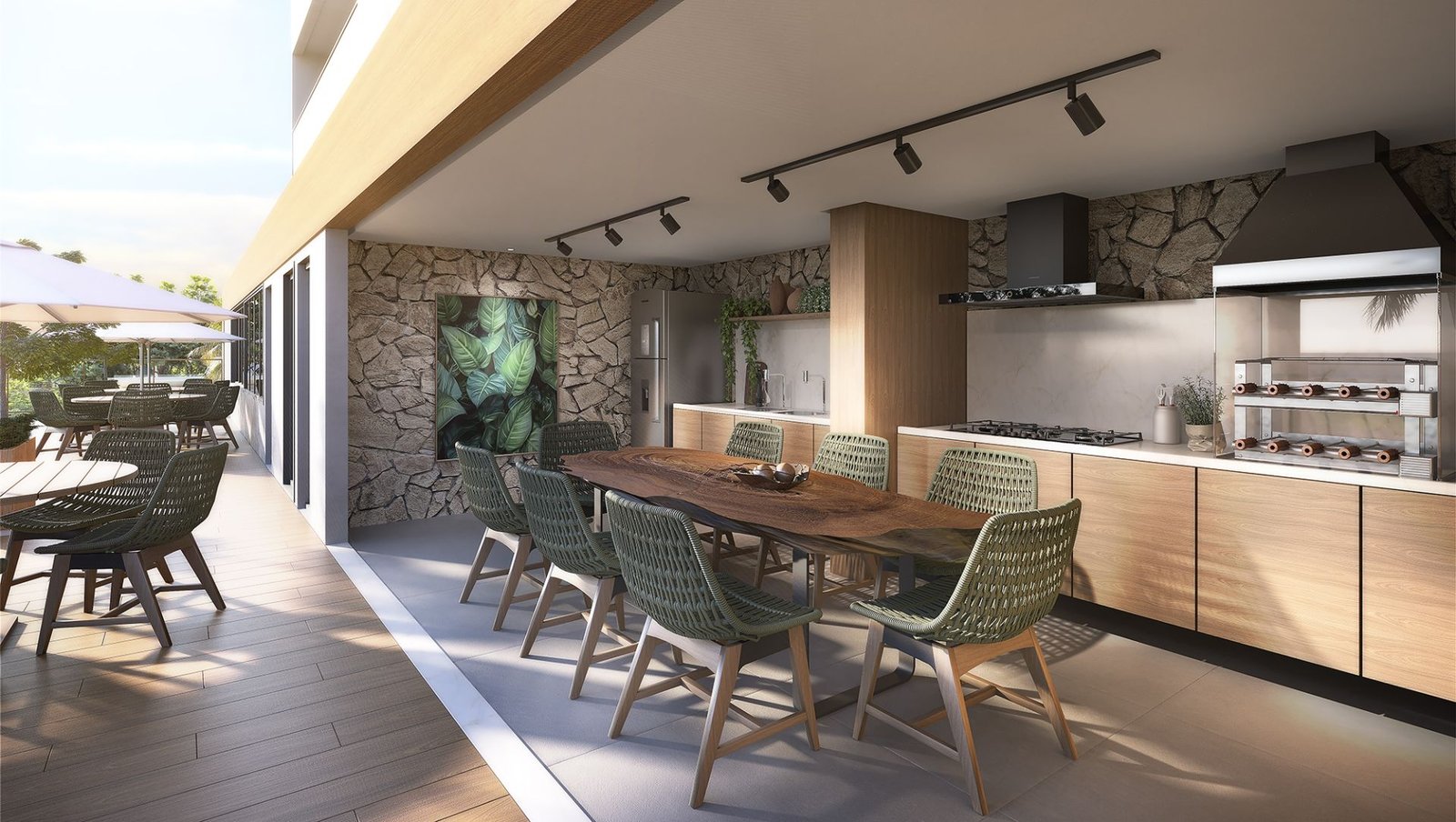 Espaço Gourmet Piscina